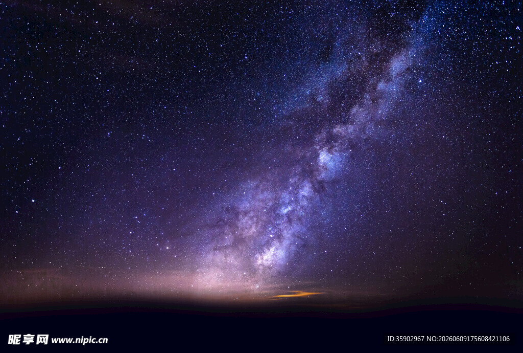璀璨星空下的壮丽银河