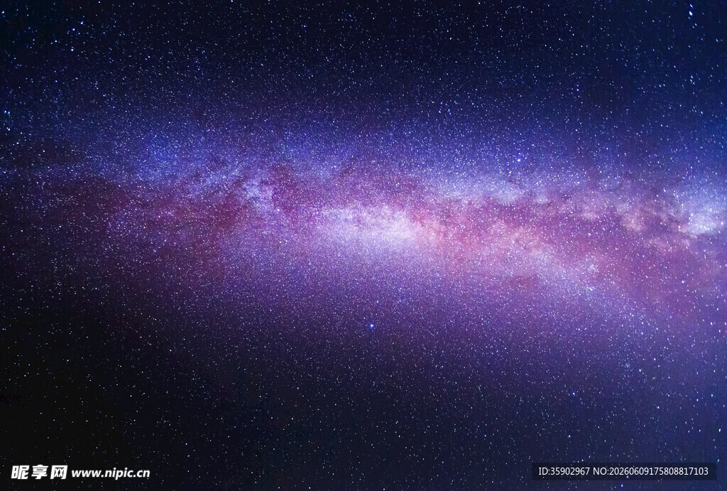 梦幻星空宇宙壮丽景象