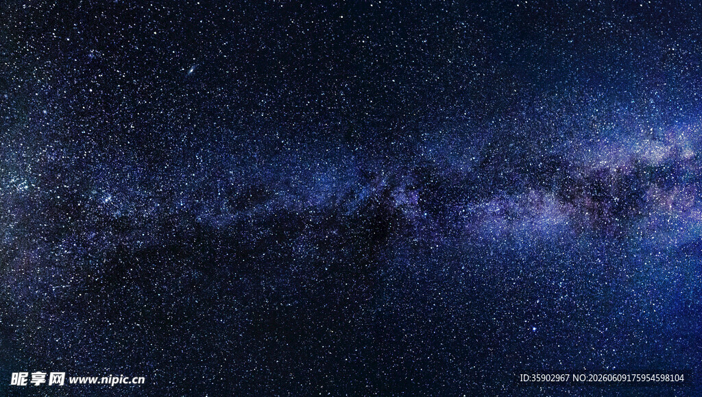梦幻璀璨的浩瀚星空
