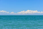 碧海蓝天辽阔海洋美景
