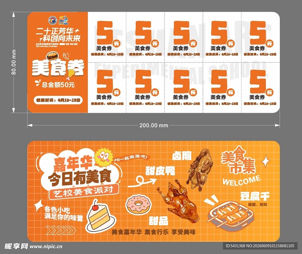 美食券