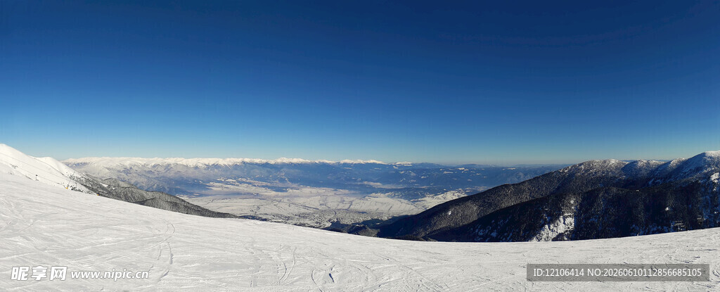 雪山壮丽风光