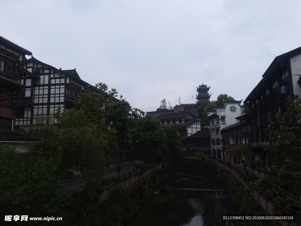 江南水乡古建筑风景