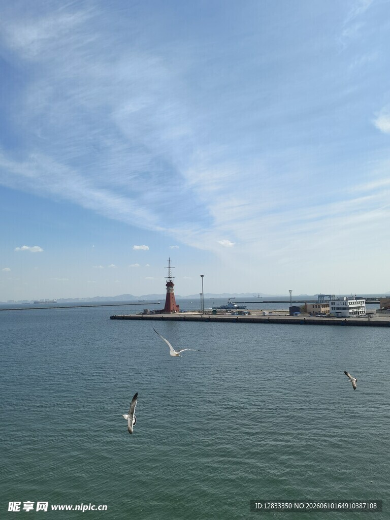 海滨码头风光