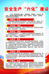 安全生产六化建设宣传页