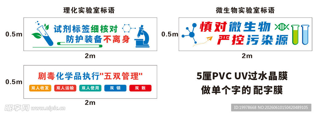 实验室标语