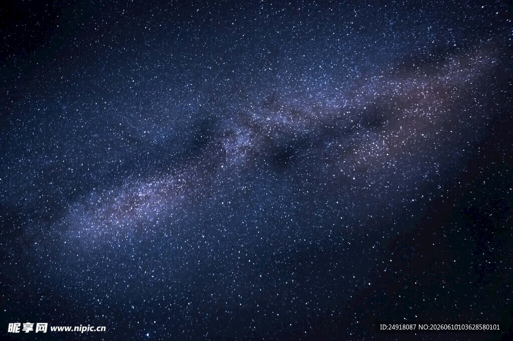 璀璨星河夜空美景