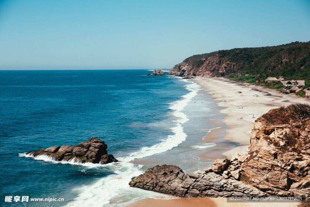 美丽海滨风光
