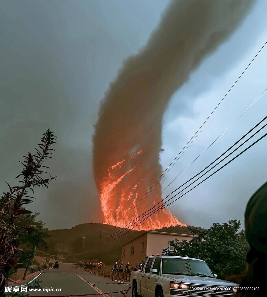 山火