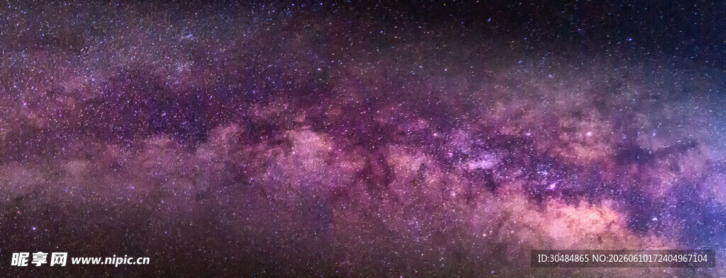 梦幻绚丽的宇宙星空景象