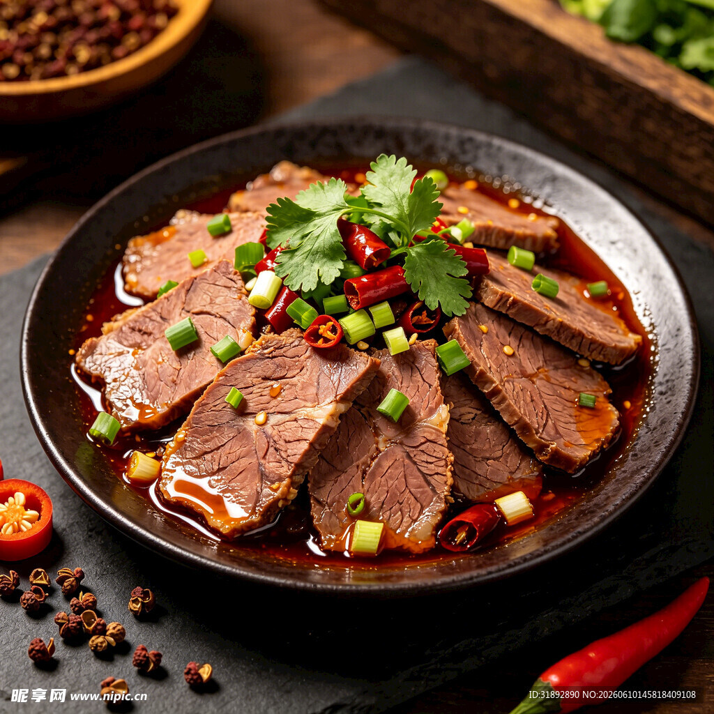 凉拌牛肉