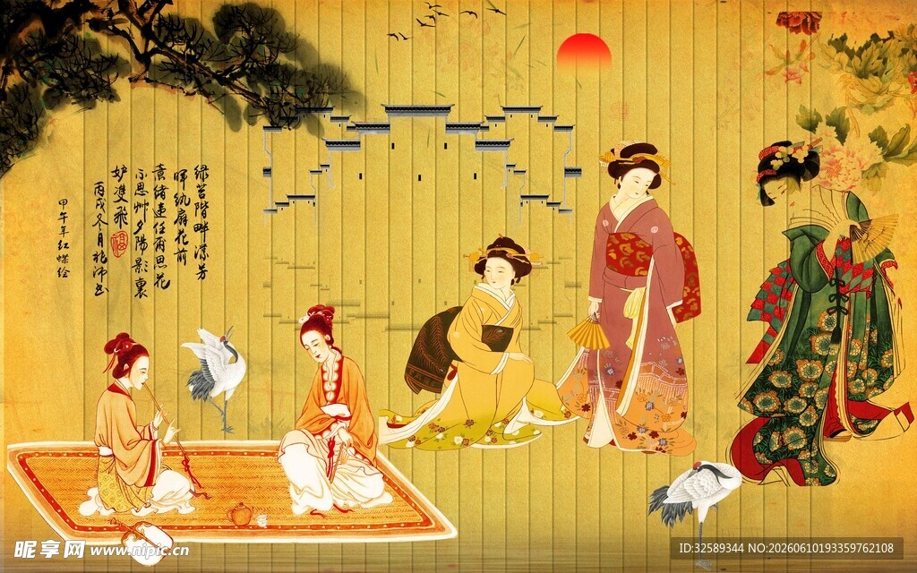 古代文人雅集图