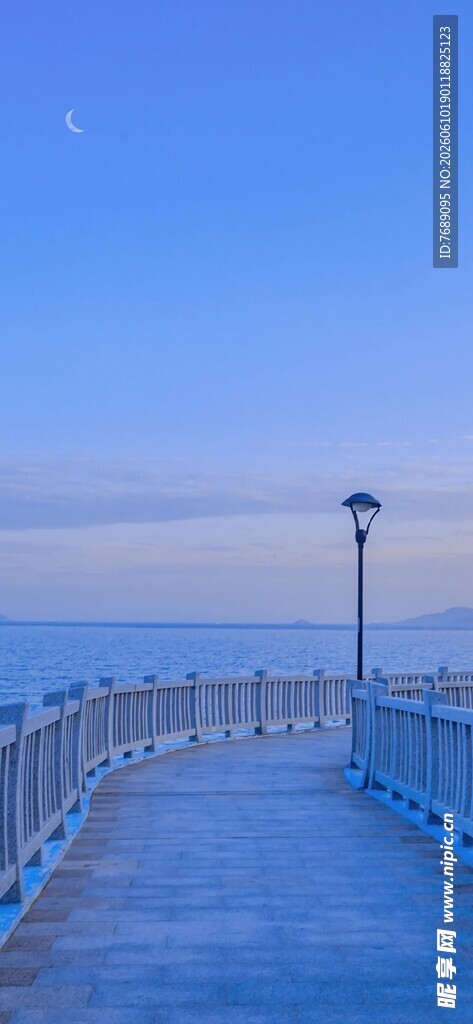 海边月牙步道