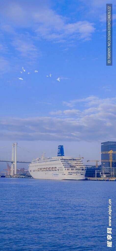 海滨城市远景