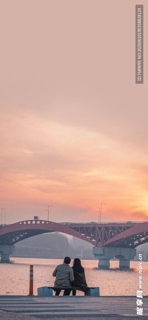 江畔夕坐