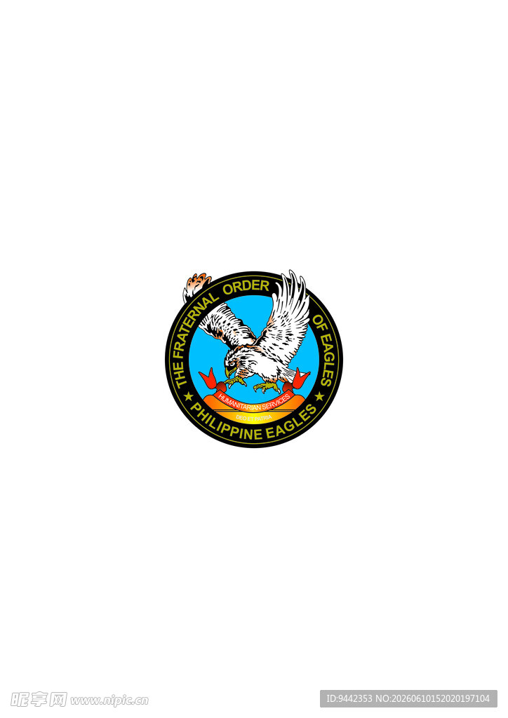 老鹰数码雷蛇贴纸LOGO