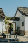 中式古宅庭院景致