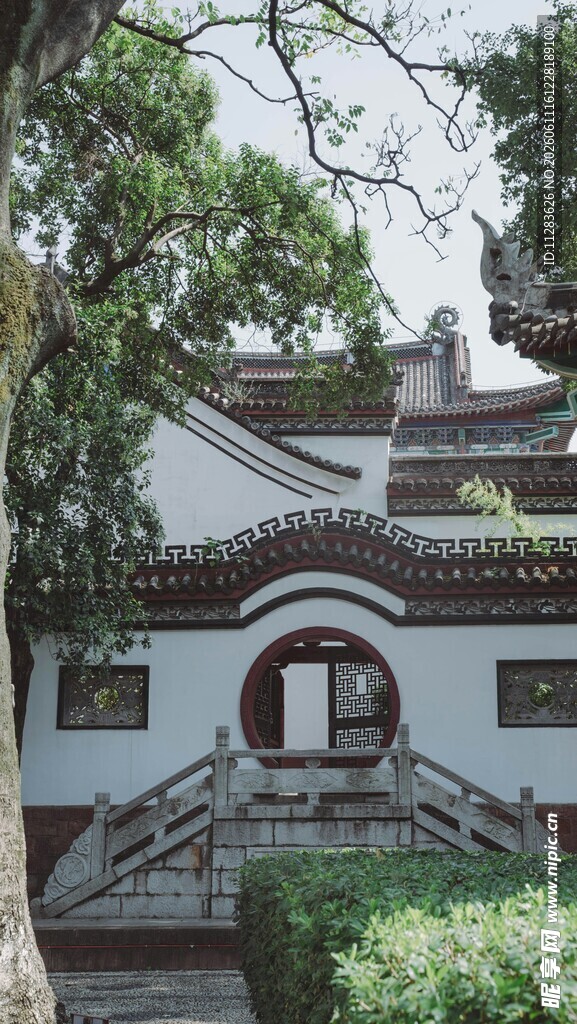 中式庭院古建筑景观