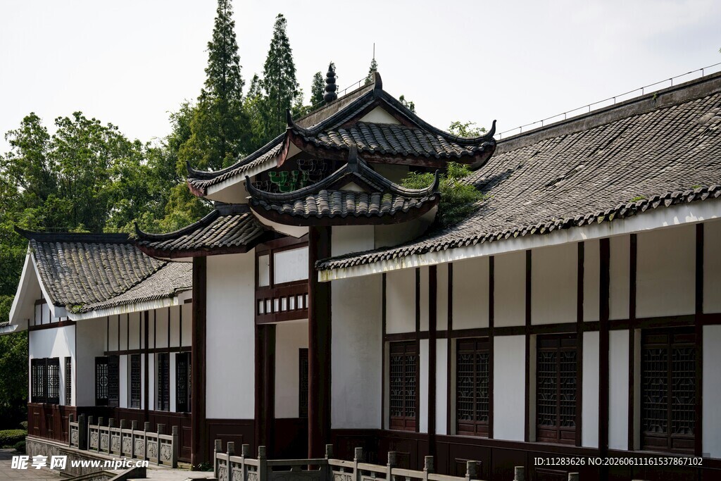 中式传统建筑景观