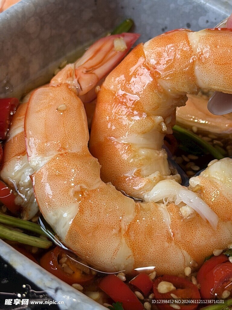 美味香辣大虾