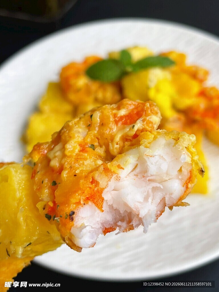 金黄酥脆炸虾