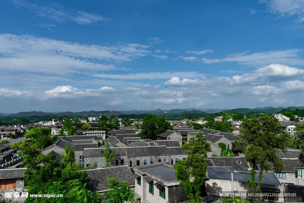古村落全景俯瞰