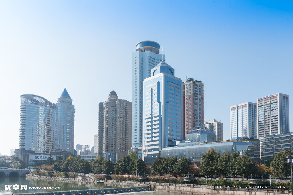 现代都市高楼景观