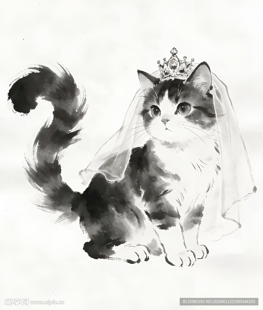国画猫