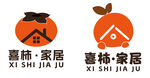 喜柿家居品牌标识logo