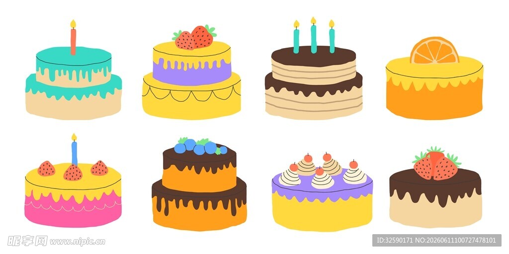 生日蛋糕合集