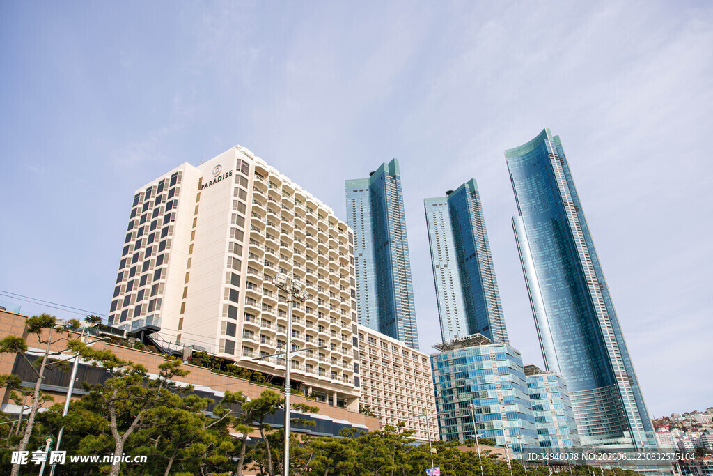 现代都市高楼景观