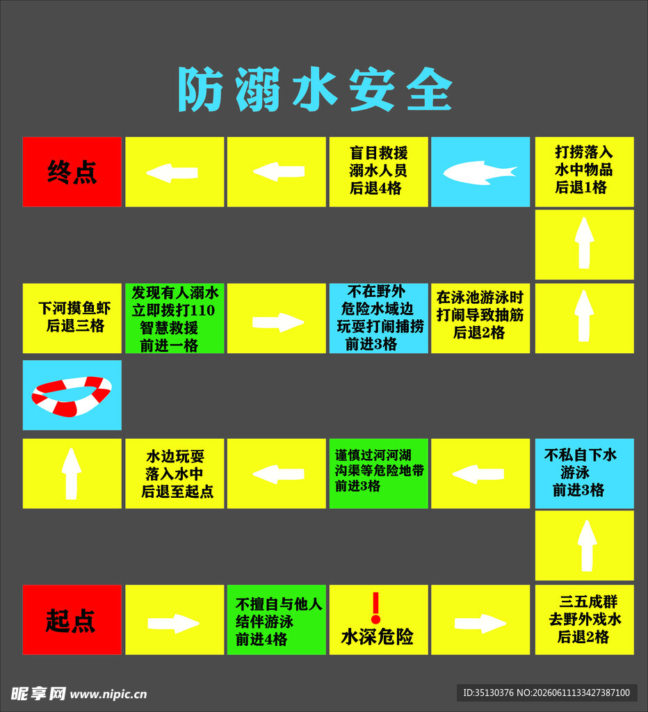 防溺水地面游戏