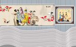 传统戏曲人物邮票展示