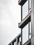 现代风格建筑外观特写