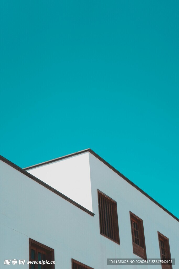 现代简约风格建筑一角