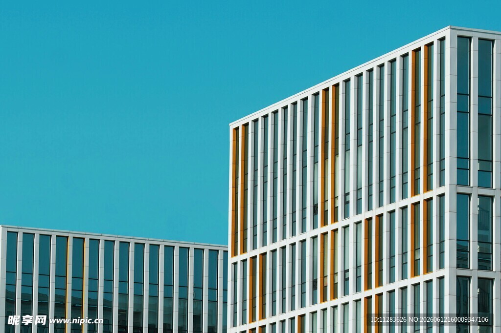 现代风格高楼建筑外观