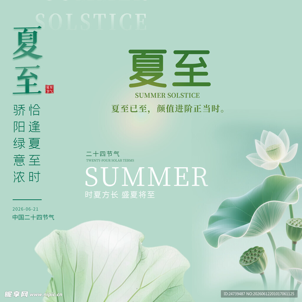 夏至素材