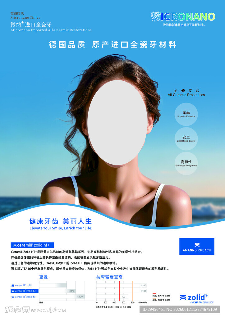 义齿 口腔 牙齿 美白 