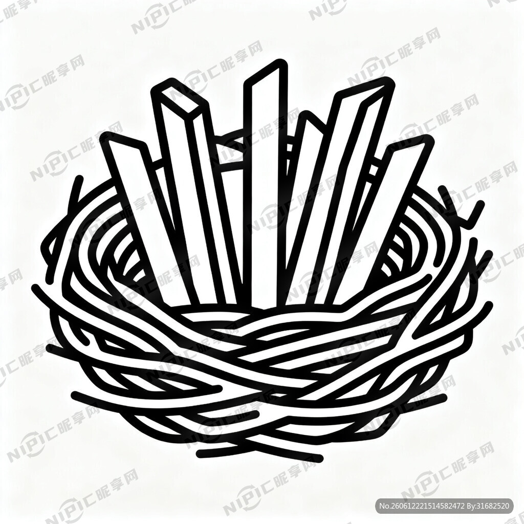 线条logo 简约 矢量