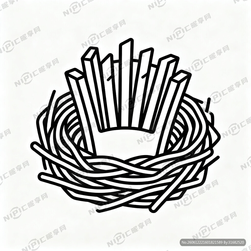 线条logo 简约 矢量