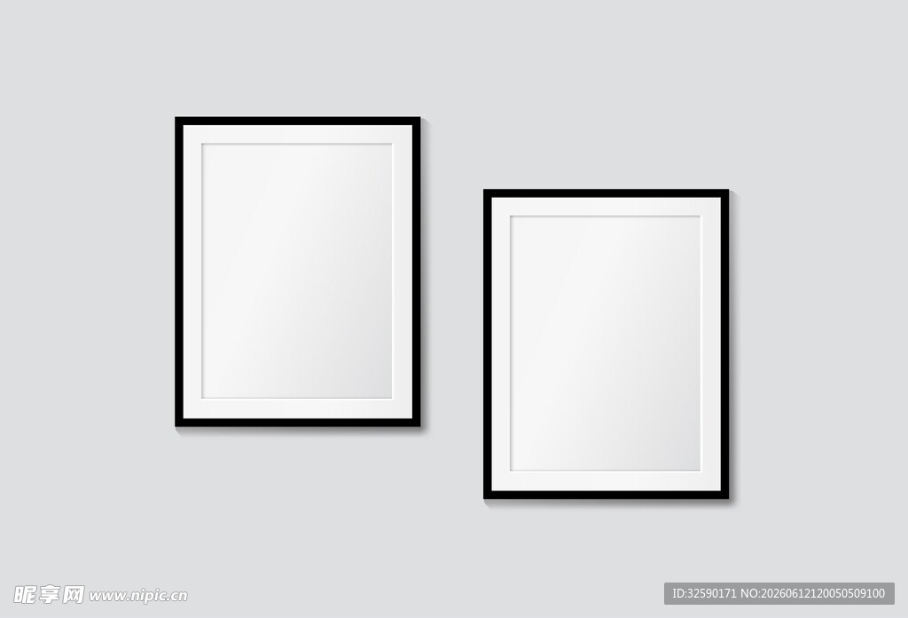 简约画框样机