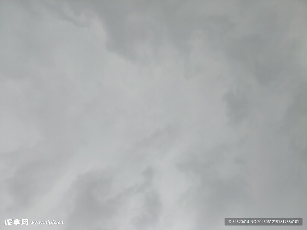 灰白天空云层景象