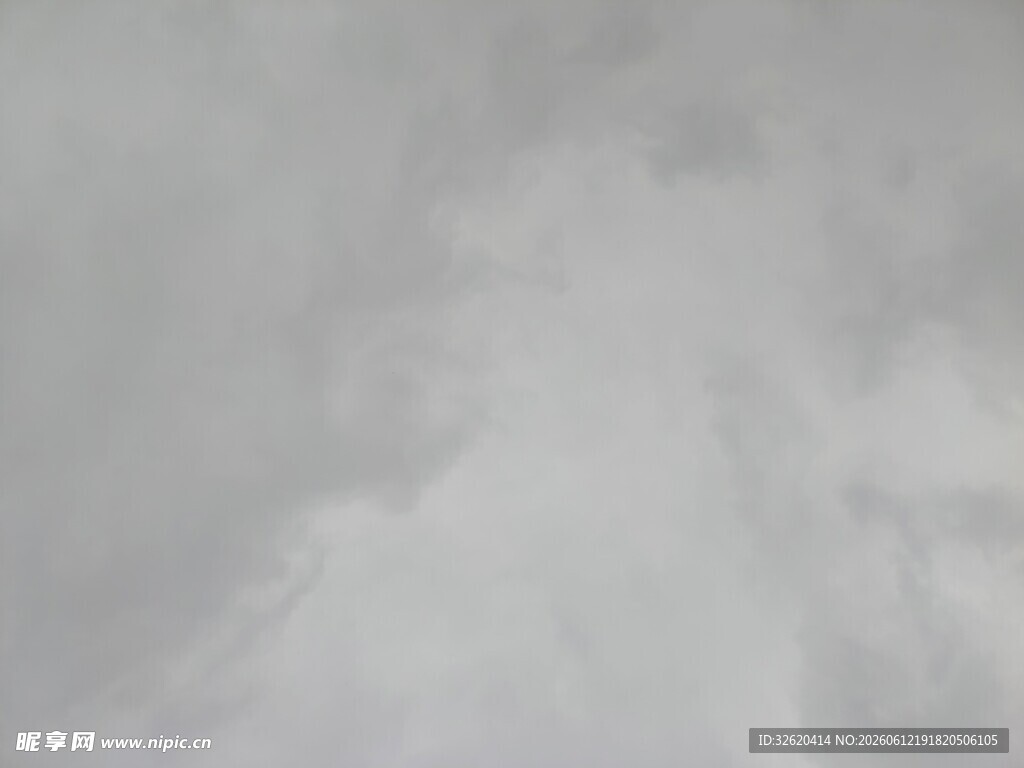 灰白天空云层景象