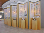展厅中式屏风展示陈列