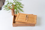竹质精致收茶盘 绿植相伴
