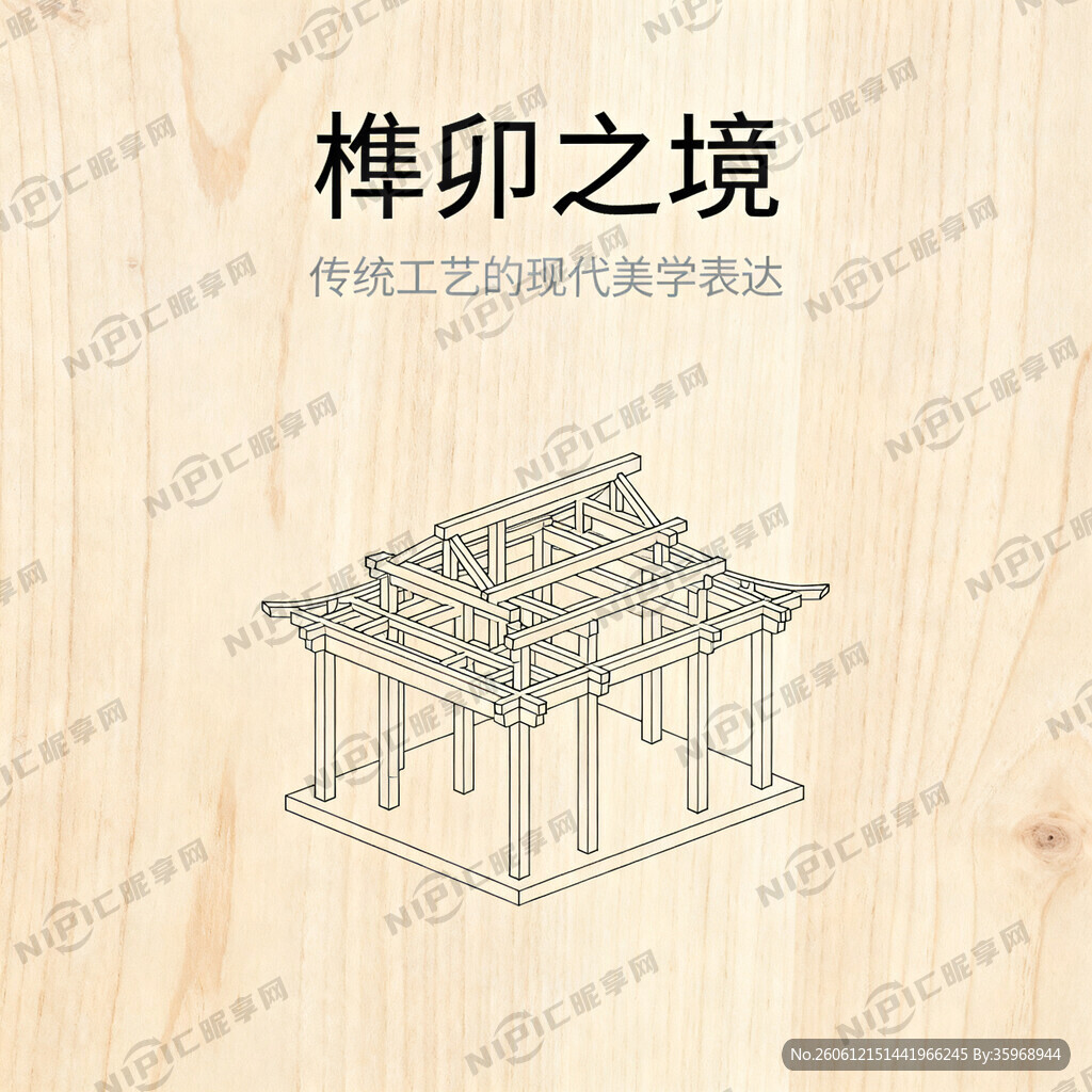 用榫卯的思路 类似于一个小建筑