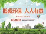 低碳环保宣传海报