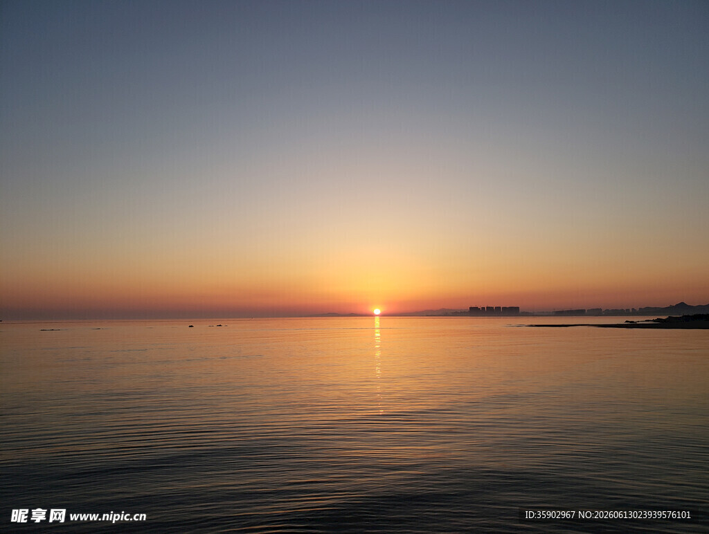 海上日出美景