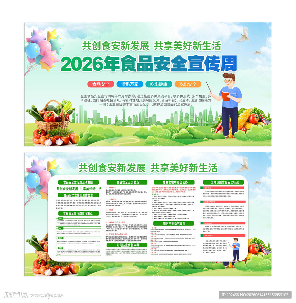 2025食品安全宣传周海报