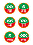 指示地贴